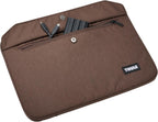 Thule Funda para portátil Lithos, compatible con MacBook Air, 15 pulgadas, MARRÓN NUANCED
