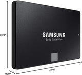 Samsung Electronics 870 EVO 2TB 2.5" SATA III SSD Interno (MZ-77E2T...