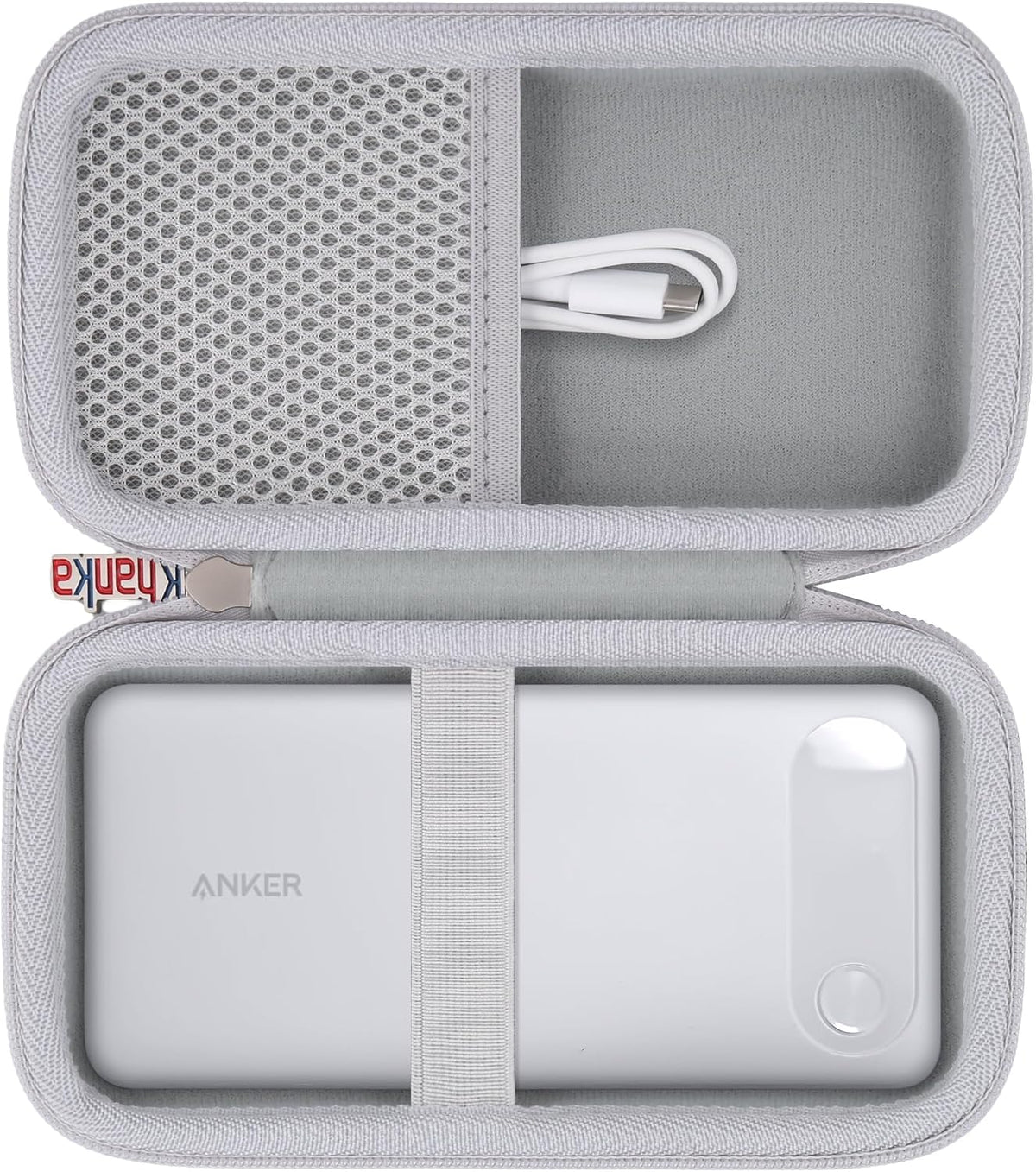 khanka Estuche de viaje para banco de energía Anker, cargador portá...