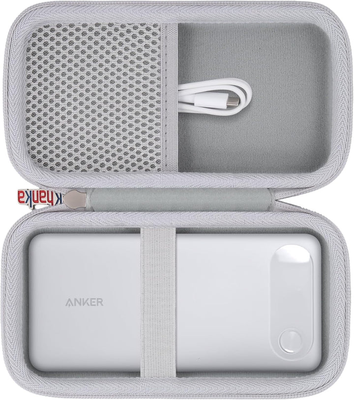 khanka Estuche de viaje para banco de energía Anker, cargador portá...