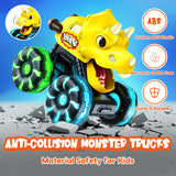 Juguetes de camión monstruo autos de dinosaurio para niños