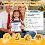Montessori - Tablero de actividades sensoriales y luces LED para niños pequeños, tablero de madera con cajas de música y cerraduras y 17 luces LED, juguete educativo de viaje, regalo de cumpleaños