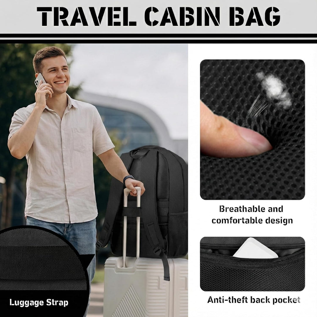 Bxiuna Mochila de viaje, mochila de viaje extragrande de 45 litros...