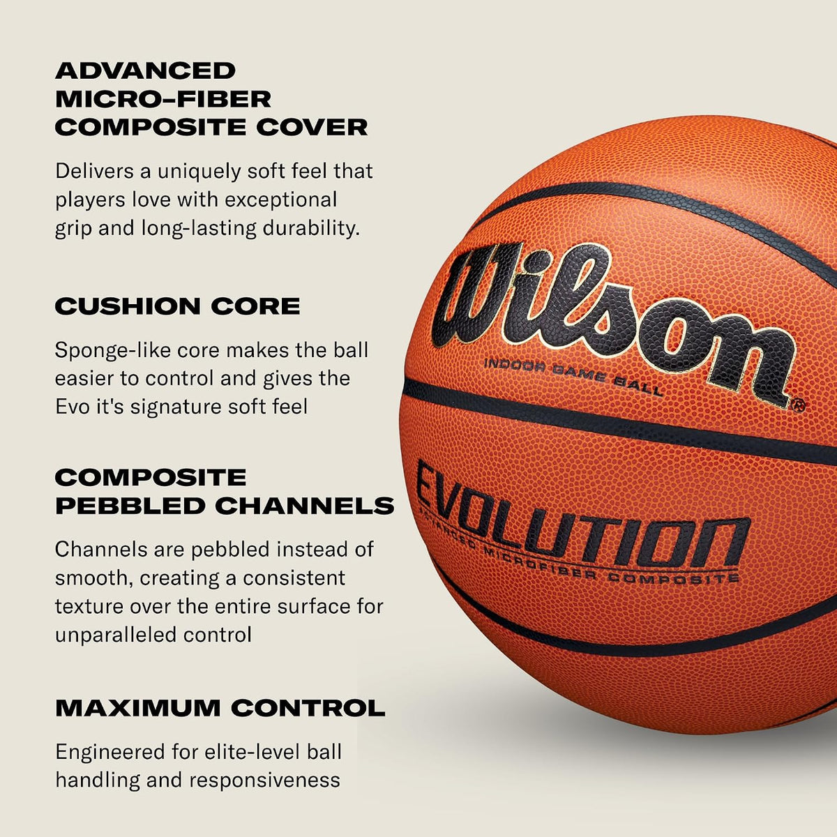 Balones de baloncesto Wilson Evolution