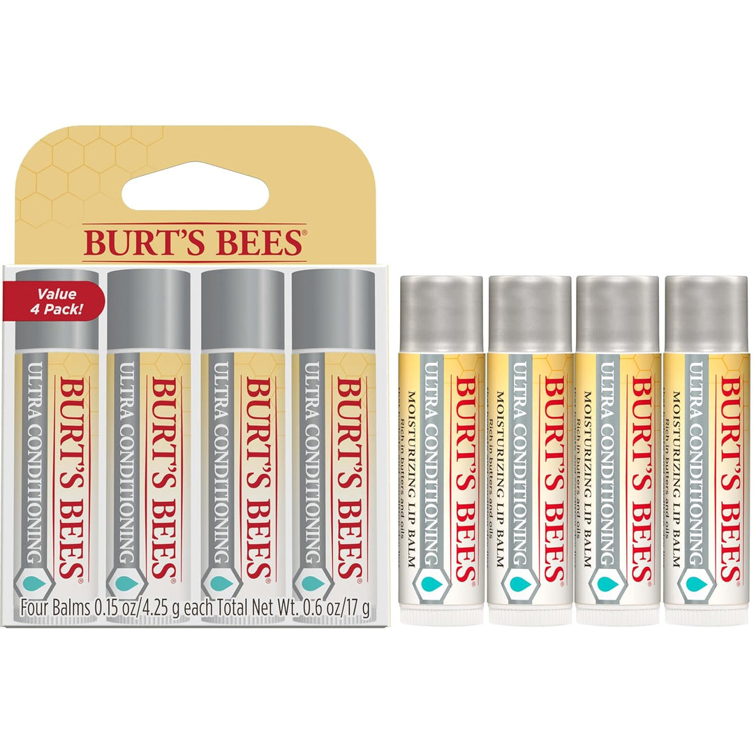 Burt's Bees Bálsamo labial, cuidado de labios hidratante, orige...