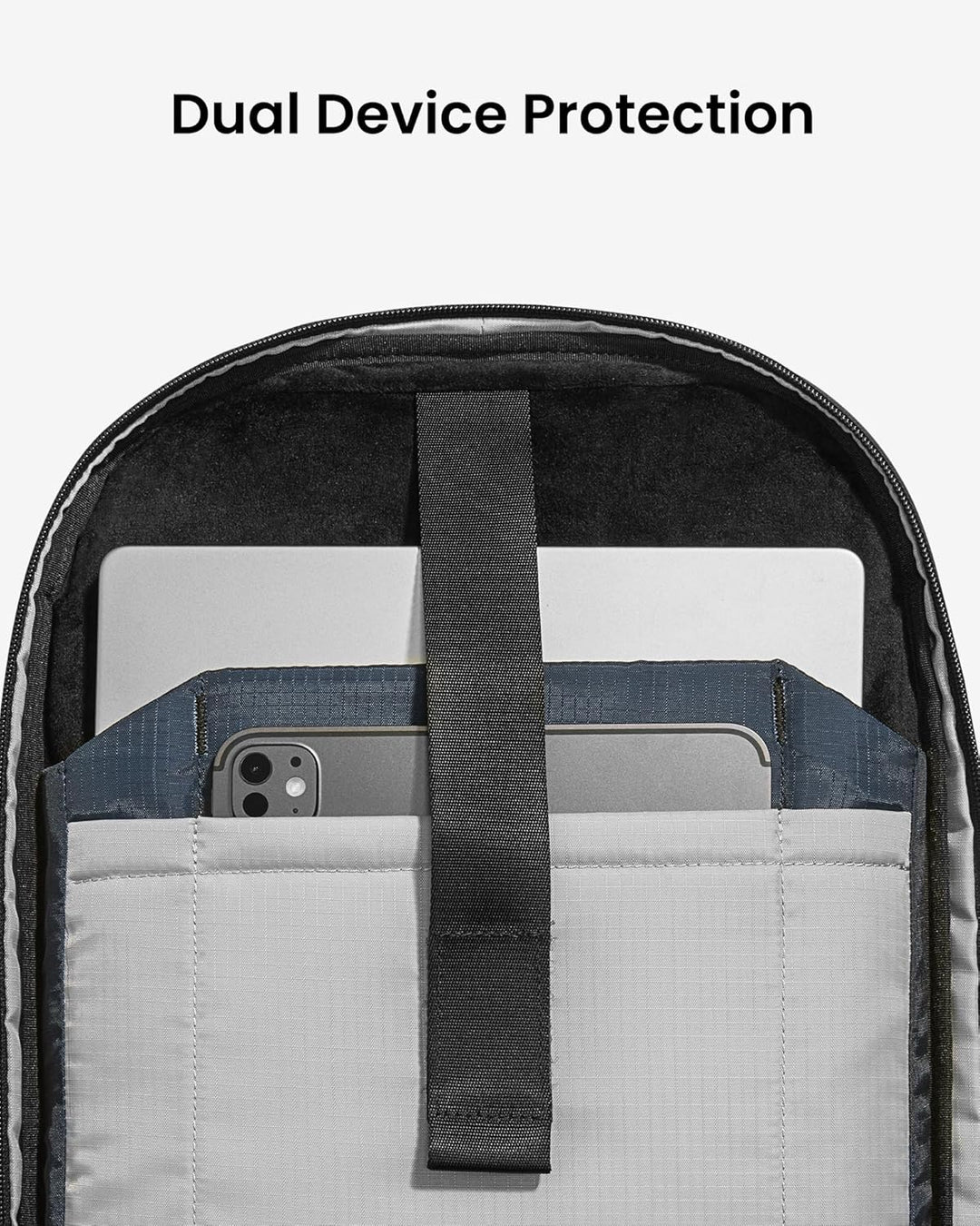 tomtoc T77 Mochila para portátil, bolsa de trabajo grande para nego...