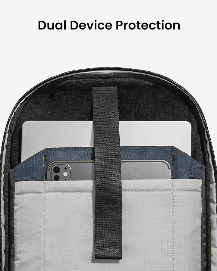 tomtoc T77 Mochila para portátil, bolsa de trabajo grande para nego...