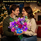 Calendario de Adviento de flores 2026 - Juego de construcción de Navidad de