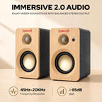 Redragon Altavoz multimedia GS818, altavoces de computadora de escritorio