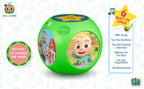 eKids Cocomelon Juguete musical para niños pequeños, el juguete Tumble Tunes incluye seis canciones integradas para guardería, para fanáticos de los juguetes Cocomelon y regalos para niños y niñas, verde