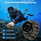 KOSPET Reloj inteligente Tank T4 Special Edition, GPS de doble banda, mapas
