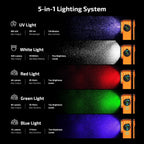 OLIGHT Oclip Pro S - Linterna recargable EDC con clip, color naranja
