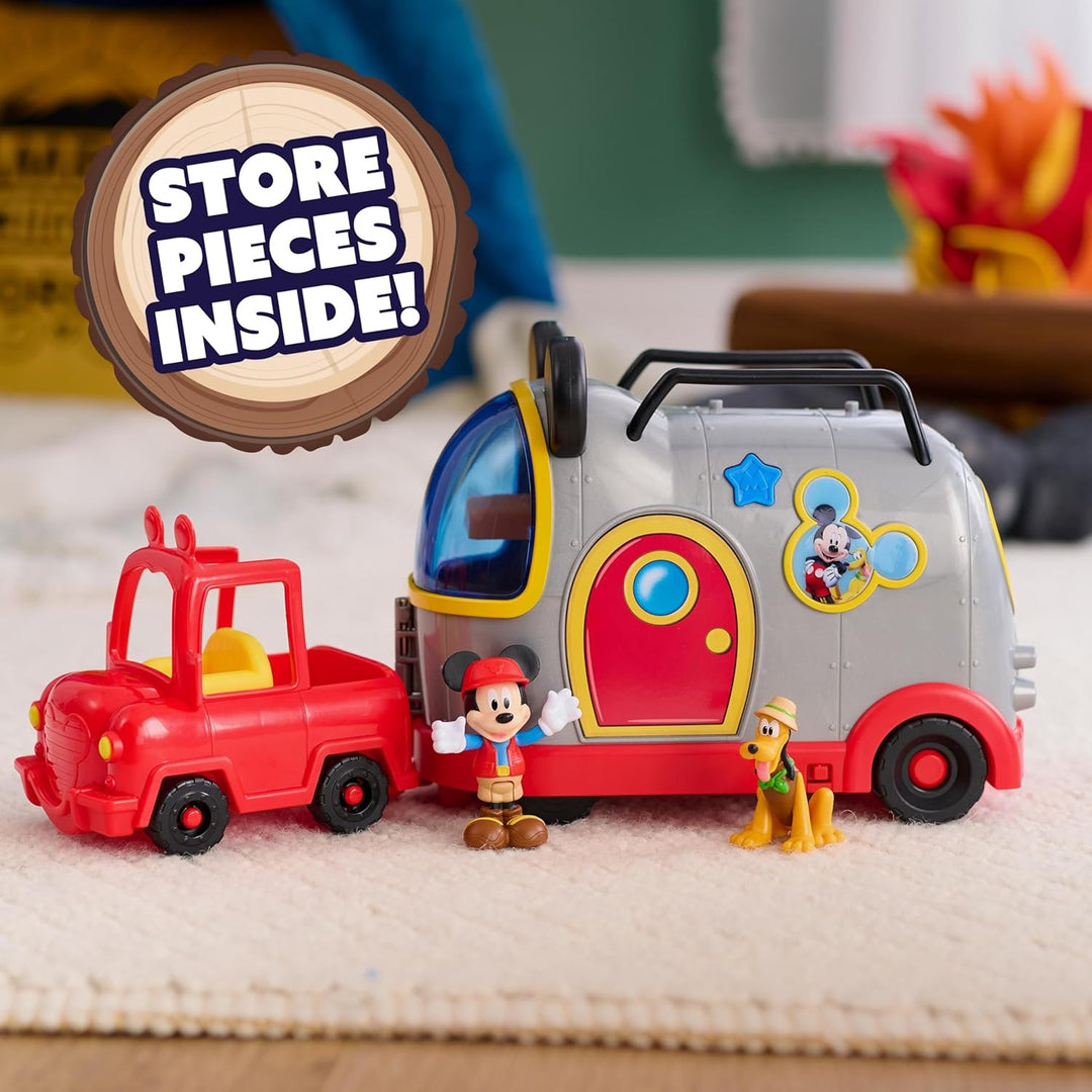 Disney Junior Mickey Mouse Happy Camper - Juego de luces y