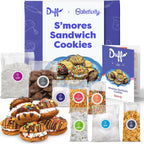 Duff Goldman - Juego de hornear de bricolaje para niños por Baketivity - Hornea deliciosas galletas sándwich de S'mores con ingredientes previamente medidos, la mejor actividad divertida familiar, gran regalo para niñas, niños, adolescentes y adultos