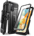 SUPCASE Funda para Samsung Galaxy A23 4G / 5G con soporte, color negro