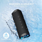 Vanzon Altavoces Bluetooth, altavoz inalámbrico portátil impermeable IPX7