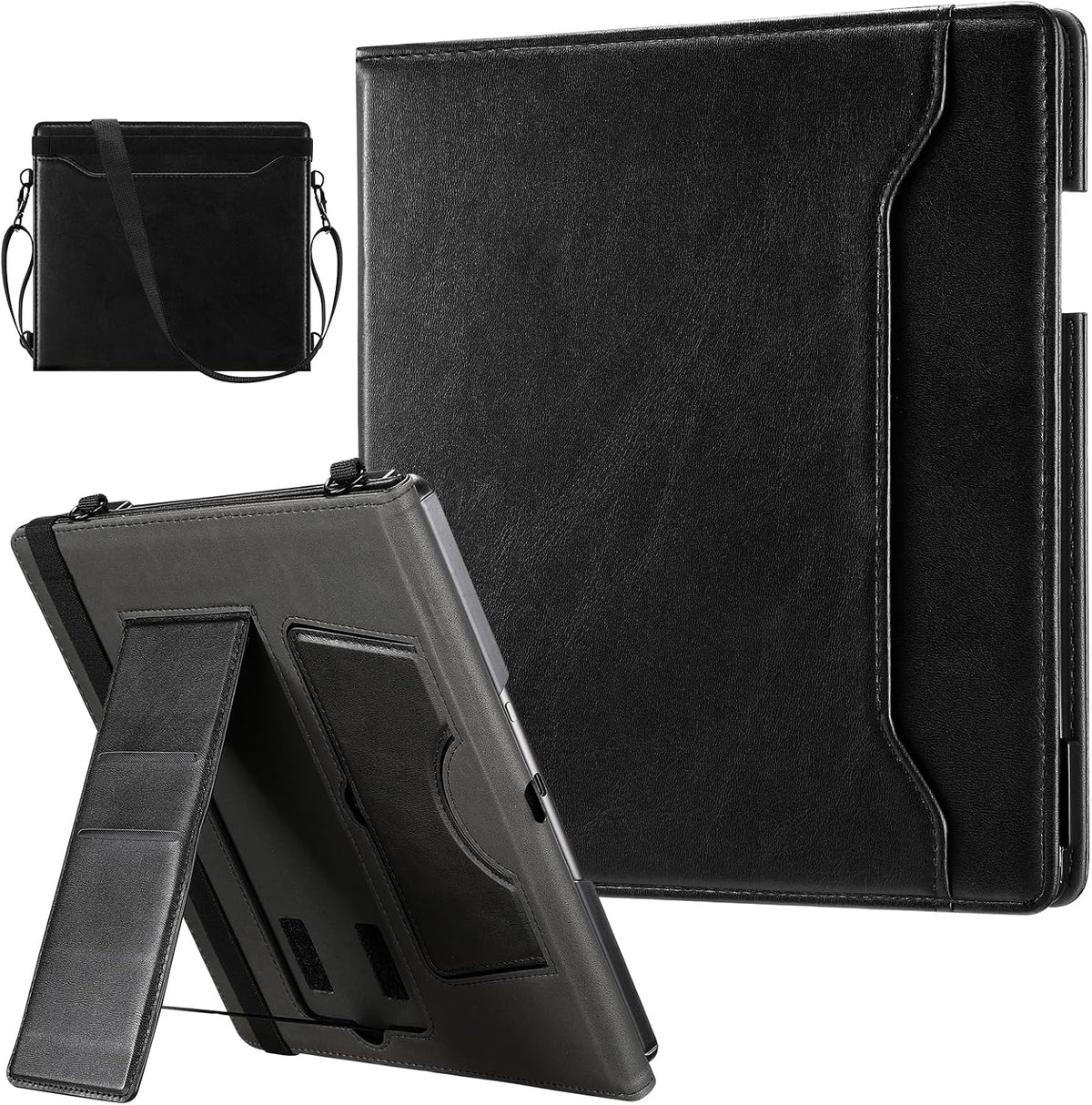 Funda para Kindle Scribe de 10,2" (2024/2022) de piel sintética con soporte para bolígrafo