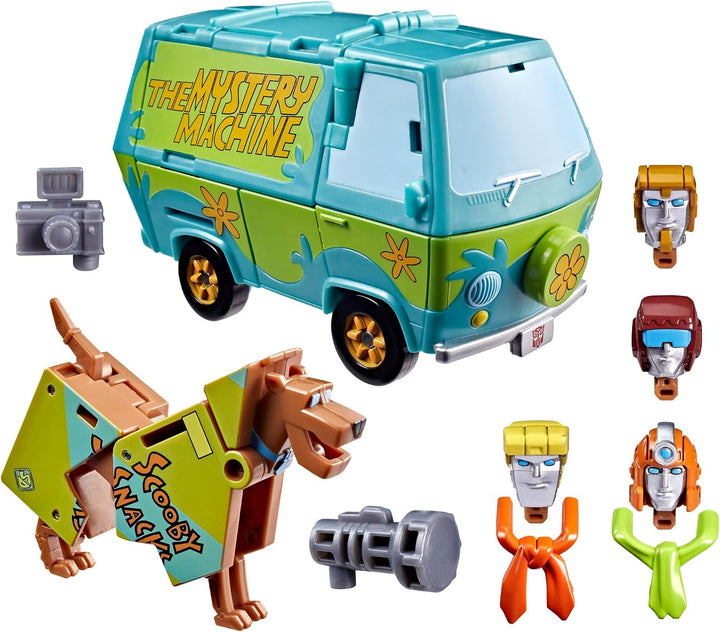 Transformers Scooby Doo Mysterious Prime & Automutt Juego de figura...