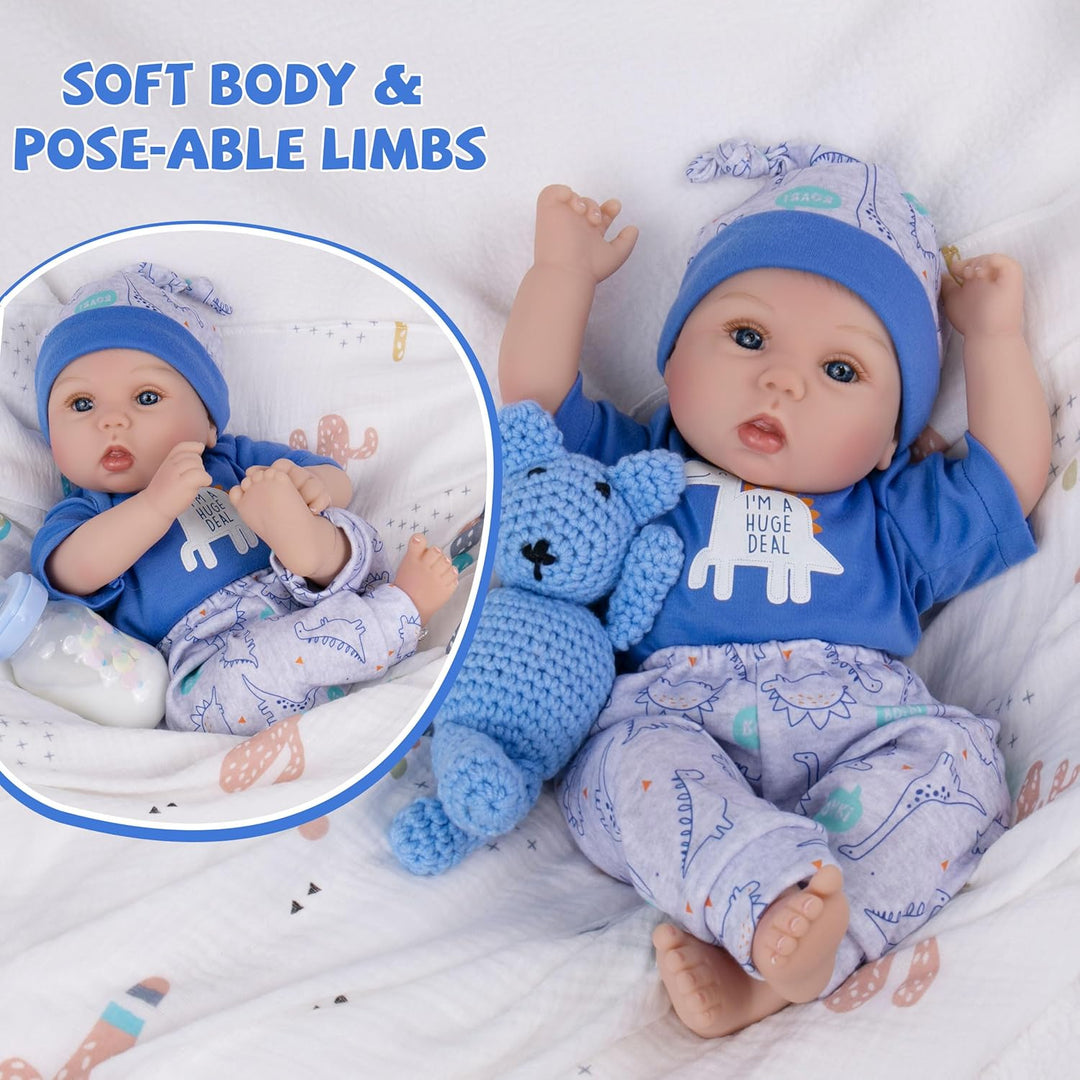 Milidool Muñecas de Bebé Reborn Realistas Niño - Muñecas de Bebé de...