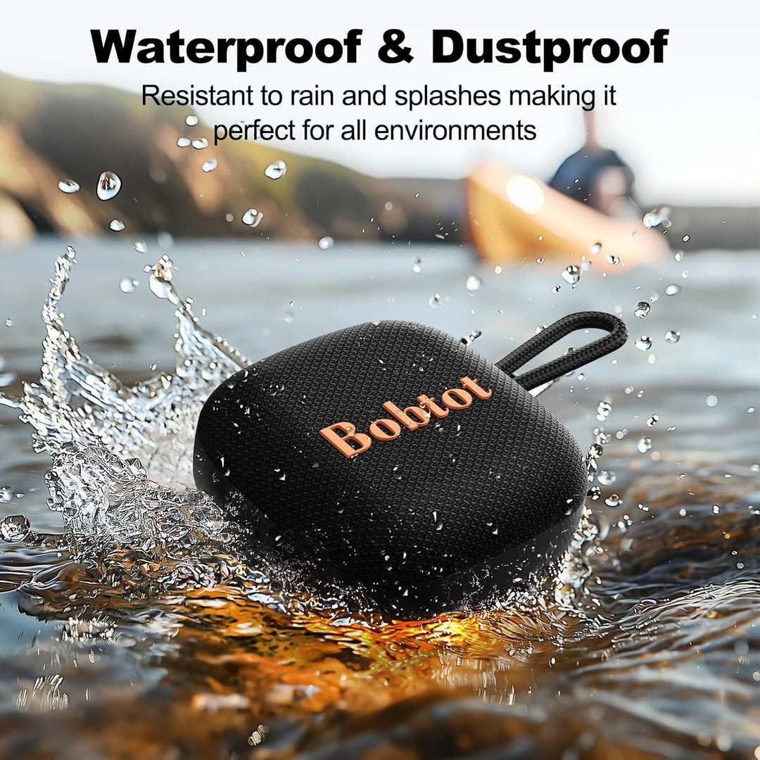 Bobtot Altavoces Portátiles Bluetooth Inalámbricos, Mini Altavoz IP...