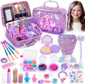 Hohosunlar Set de Maquillaje para Niñas Toys, Regalo de Cumpleaños de Sirena 3 4 5 6 7 8