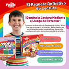 Fidget Game Ultimate Reading Bundle - Flashcards y Pop Fidget Toys
