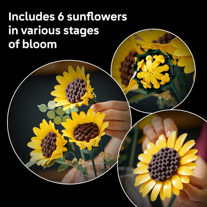 LEGO Botanicals 11502 - Juego de construcción de ramo de girasol pa...