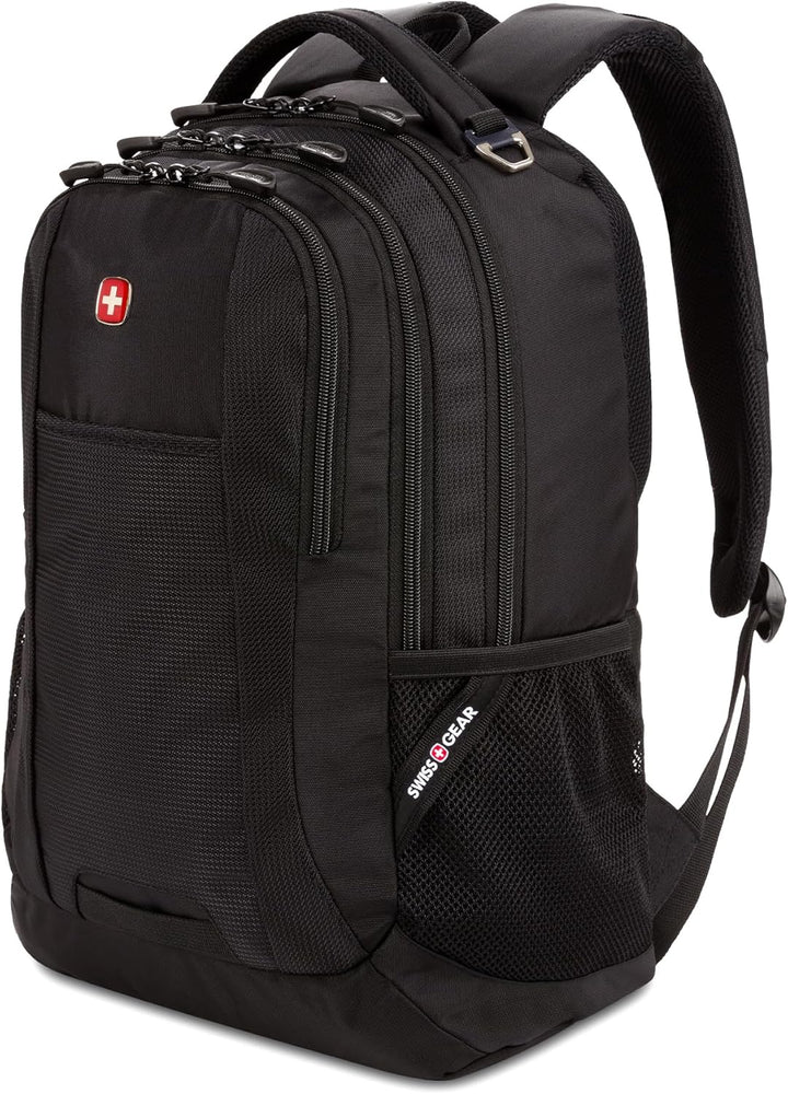 SwissGear - Mochila para laptop Cecil 5505, Negro -