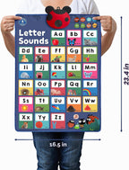 LEARNING BUGS Presiona para Aprender Fonética, Póster Parlante