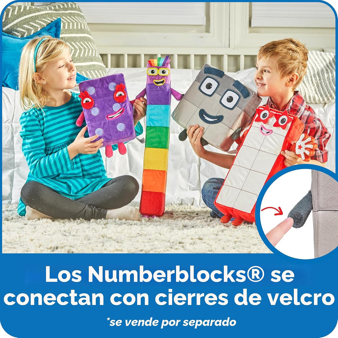 hand2mind Numberblock Nine Playful Pal, juguetes de figuras de pelu...