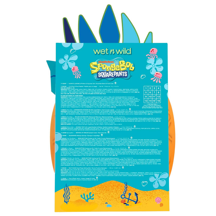 wet n wild SpongeBob SquarePants PR Box - Juego de coleccionista de...