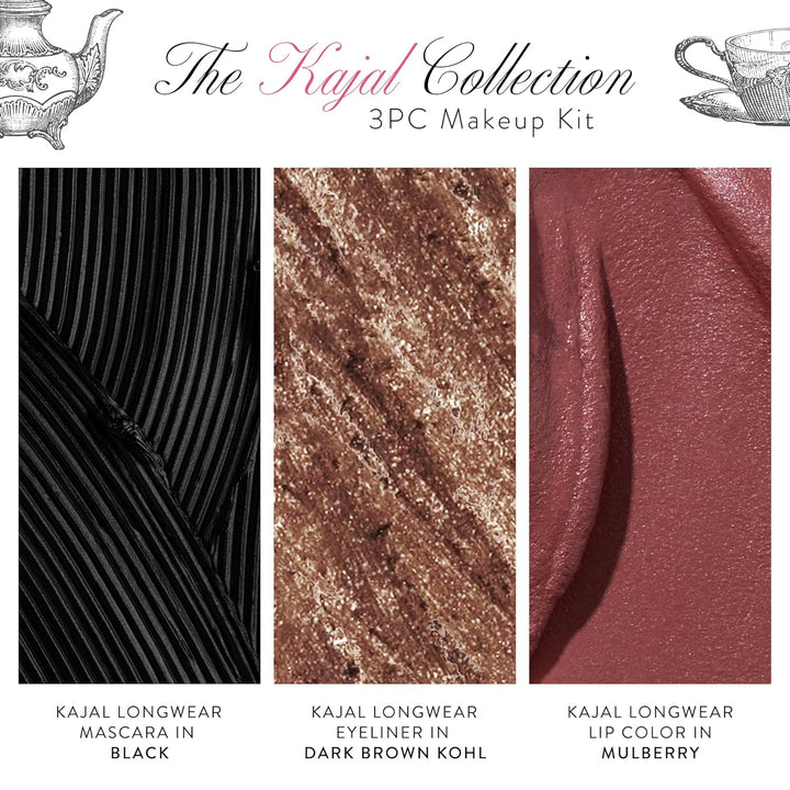 LAURA GELLER NEW YORK The Kajal Collection - Kit de maquillaje de 3...