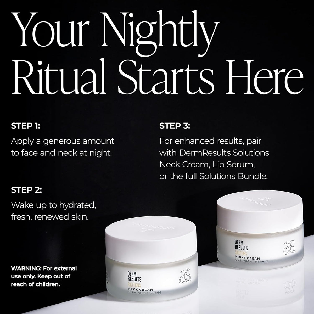 Arbonne DermResults Solutions Crema de noche