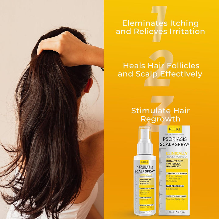 Psoriasis Scalp Spray | Tratamiento de psoriasis y caspa para infec...