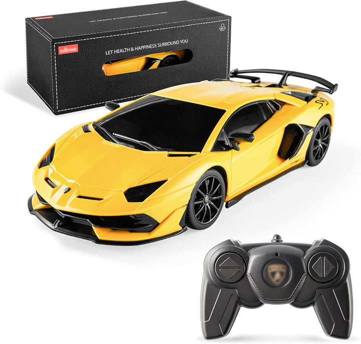 BEZGAR - Auto a control remoto Lambo a escala 1:24, automóvil de ju...