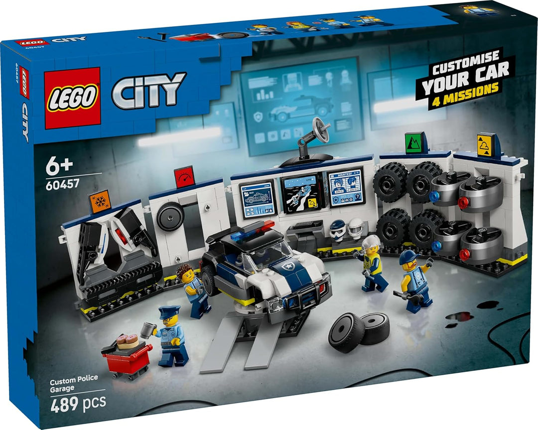 LEGO City Police Car Custom Shop 60457 Toy Blocks, Boys, Girls, 6 Y...