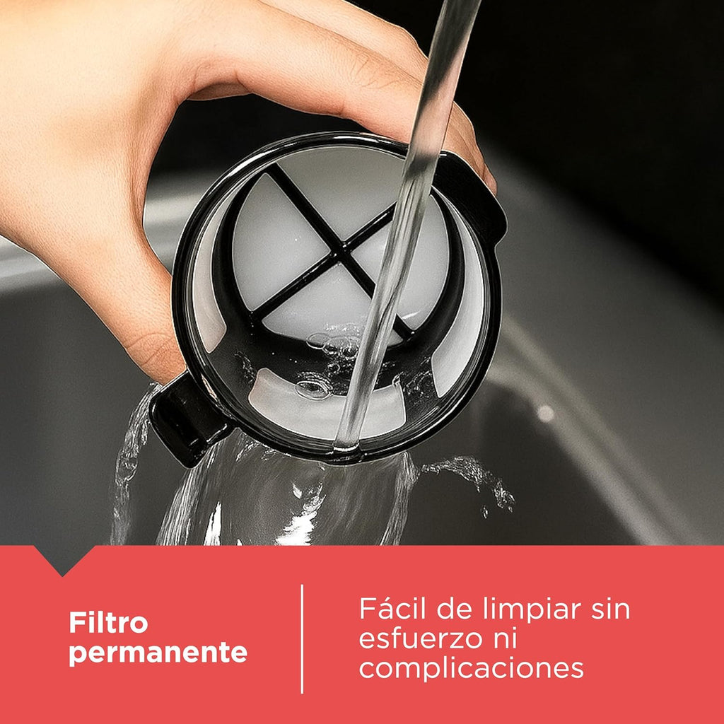 Black + Decker cafetera individual (de una sola ración), Negro, CM618