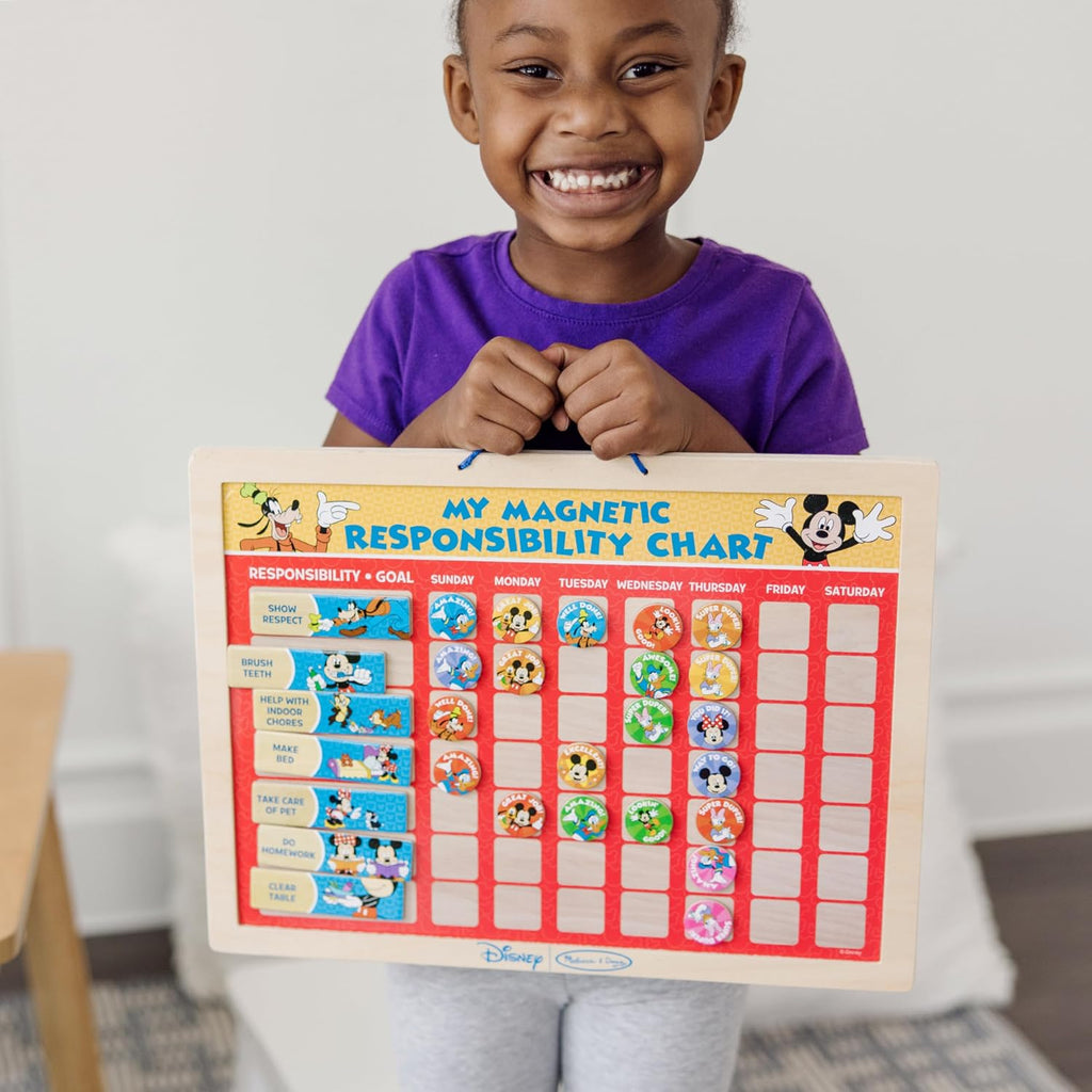 Mi gráfico magnético de responsabilidad Melissa & Doug Disney Mickey Mouse Clubhouse