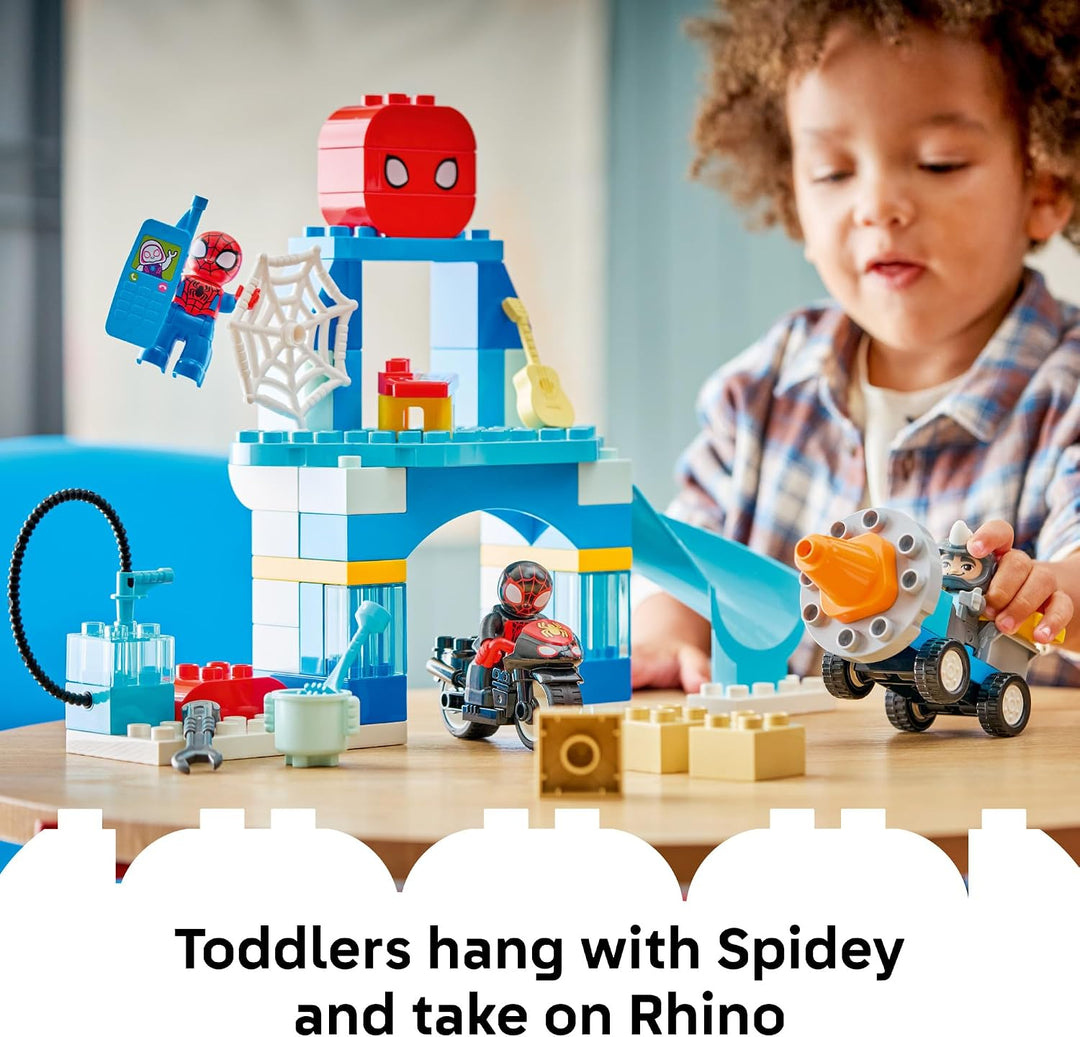 LEGO DUPLO Cuartel Web del Equipo Marvel Spidey 10464 | Juguetes de...