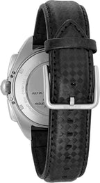 Bulova Serie Archive Lunar Pilot para Hombre - Conjunto de Reloj Cronógrafo de Cuarzo de Alto Rendimiento de 6 Manecillas, Acero Inoxidable y Correa de Nailon Negro, Cristal de Zafiro Estilo: 96B251