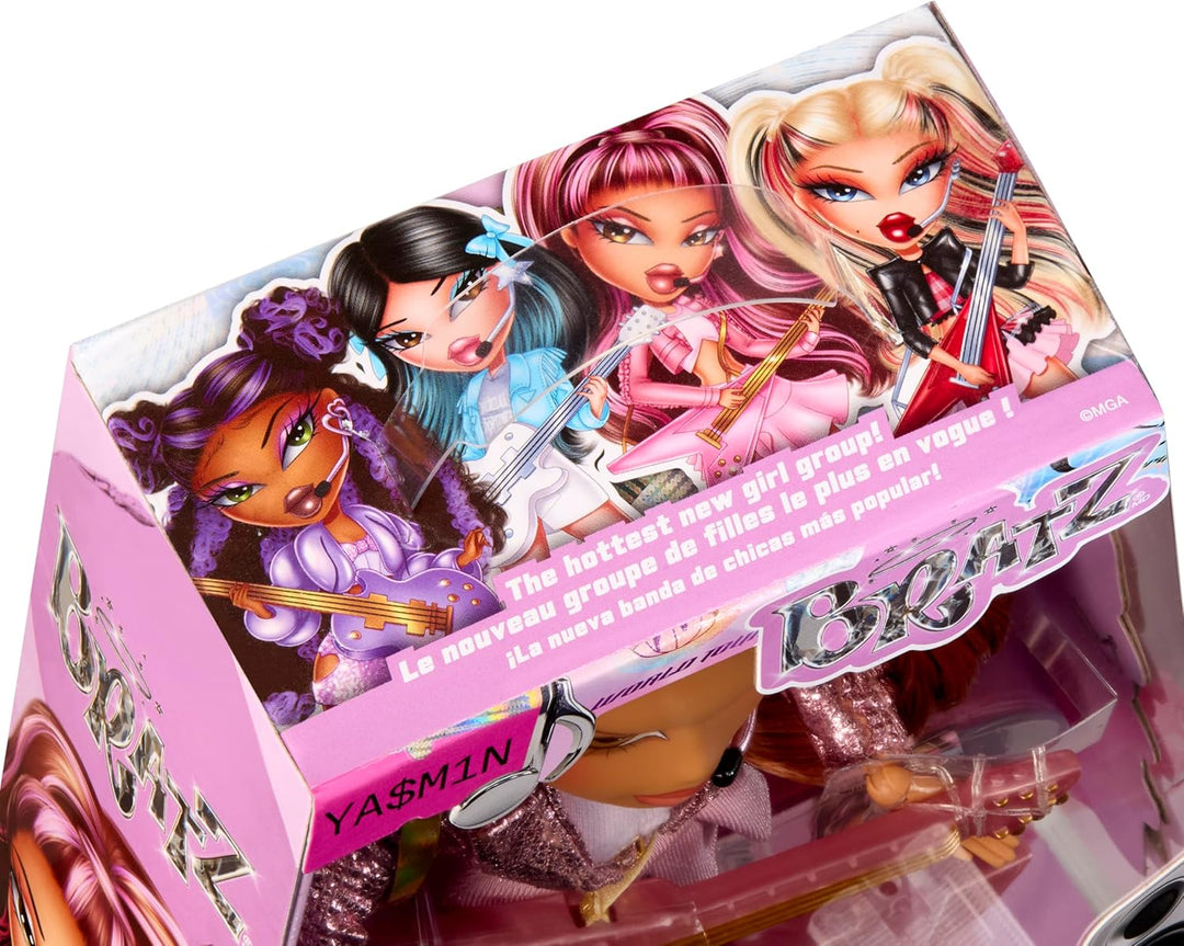 Bratz Pop Starz Yasmin Muñeca de moda con accesorios y