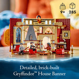 Lego Harry Potter Gryffindor House Banner Set 76409 con