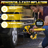 Inflador de neumáticos, compresor de aire portátil para DeWalt 20v...