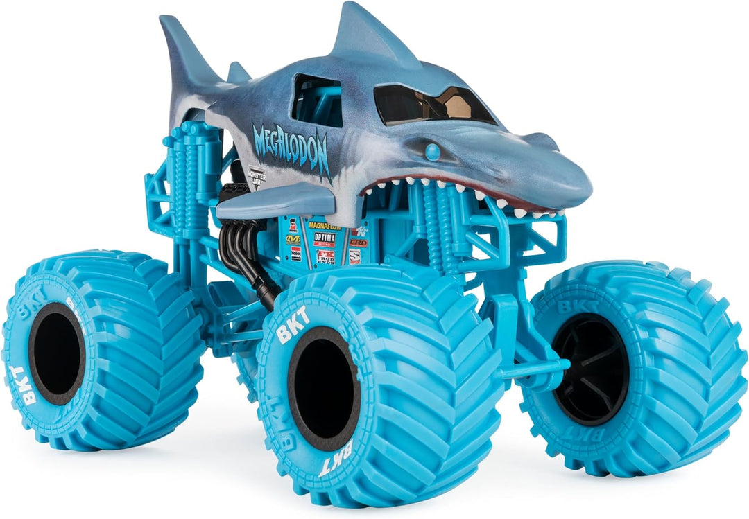 Monster Jam, Camión monstruo oficial Megalodon, vehículo fundido a...