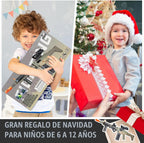 Pistolas de juguete realistas de rifle de francotirador para balas Nerf, juego de juguetes de espuma eléctrica con alcance, 120 dardos suaves y 3 revistas, pistola de juguete semiautomática para niños de 8 a 12 años