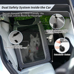 EchoSmile Cochecito para mascotas de 4 ruedas para perros y gatos, hasta