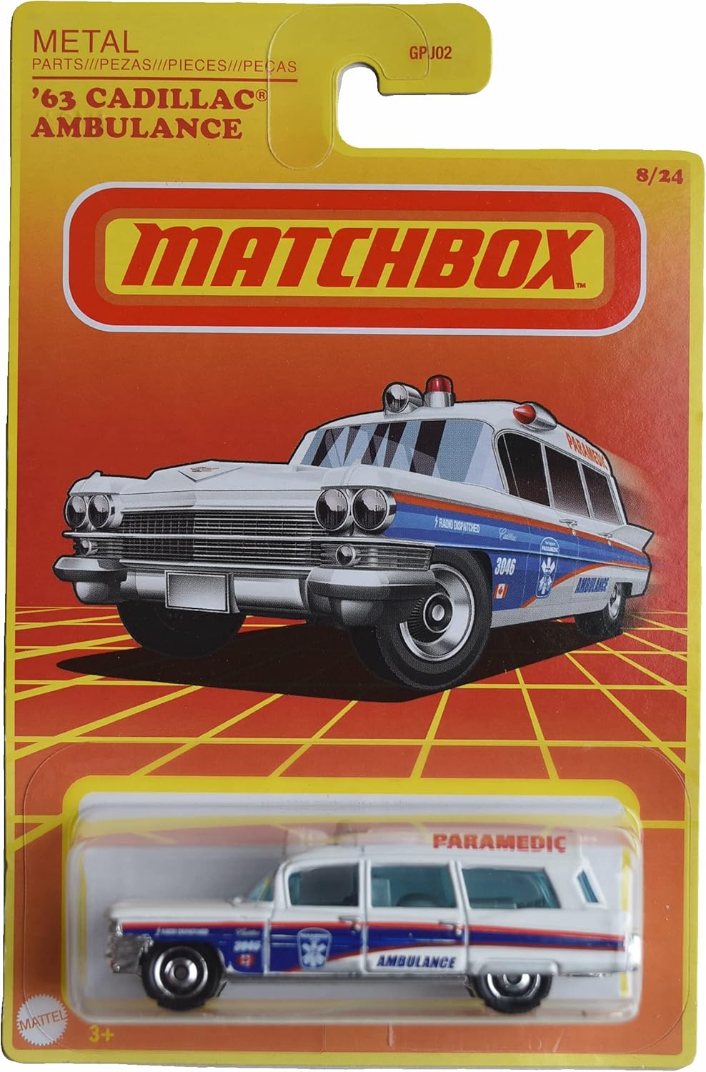 Matchbox Ambulancia Cadillac 63