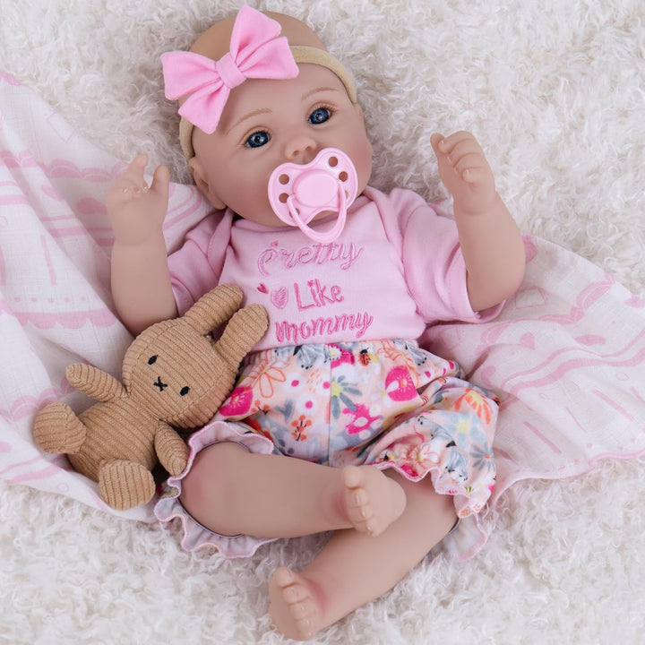 Milidool Muñecas bebé realistas renacidas para niñas - Muñeca de re...