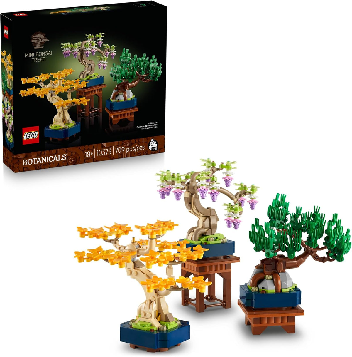 LEGO Botanicals - Juego de construcción de mini árboles