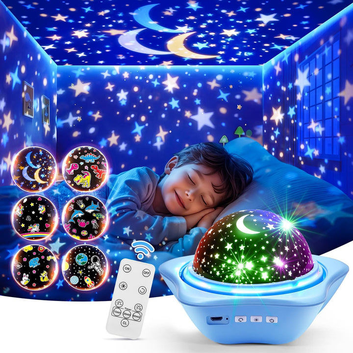 Luz nocturna para niños, proyector de luz nocturna para bebé, luces...